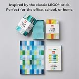Chronicle Books LEGO Note Brick Blue-Green Stationery Box 224 Notes view 5