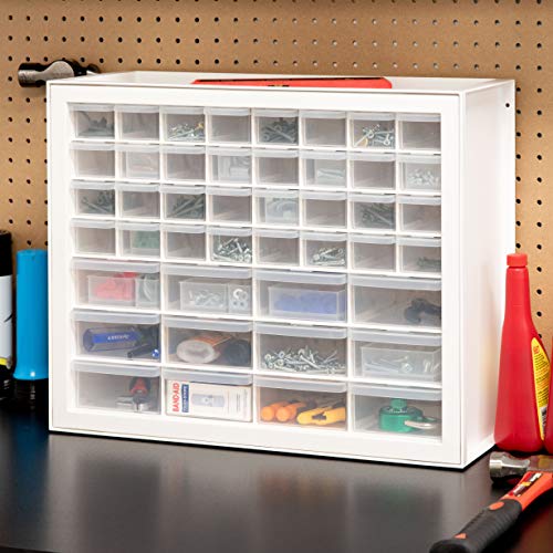 IRIS USA 44 Drawer Stackable Storage For Hardware Crafts And