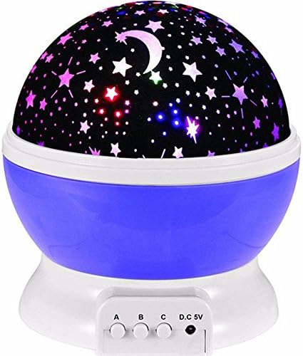 Star Projector Night Light Baby Lamp Stars Lamp Lighting Projector Star Sky Night Lamp for Kids