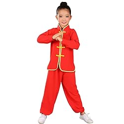 YEMYIQZ Kids Kung Fu Clothing Traditional Tai Chi
