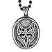 Celtic Wolf Pendant Necklace