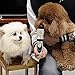 KOBWA Dogs' and Cats' Rechargeable Electric Pet Shaver, Low Noise, Gold