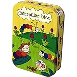 HABA Caterpillar Dice - A Simple Travel Game in Storage Tin