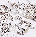 144 pieces Silver Tone Brooch Pin Backs - 3/4
