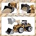 RC Shovel Loader Tractor Remote Control Car Toy, Full Functional Construction Vehicle with Lights