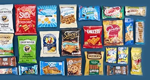 Hand-Picked Mystery Snackbox - (60 count) - 8-10 Different Brands