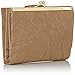 Buxton Heiress Double Cardex Wallet, Taupe, One Size