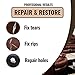 Brown Leather Repair Kits for Couches, Leather Patch, Vinyl Repair Kit, Leather Repair Kit for Car Seats, Vinyl Upholstery, Air Mattress, Inflatables, Cat Scratch Tape Brown Tape for Furniture