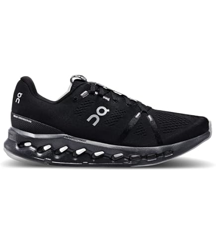 Amazon.com | On Womens, Cloudsurfer 2 Black/Black 5 Medium