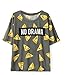 Vadim Women's Tops Pizza Letters Print T shirt Cute Cake Short Sleeve Size Medium DT172