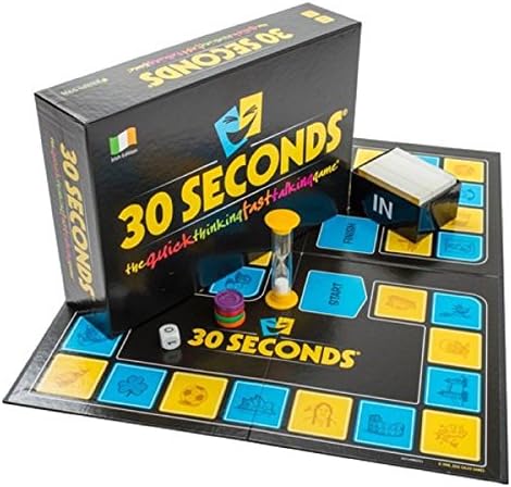 PETIT TOYS Quick Thinking and Fast Talking Adults 30 Seconds Fun Board Game for Kids (Muticolor)