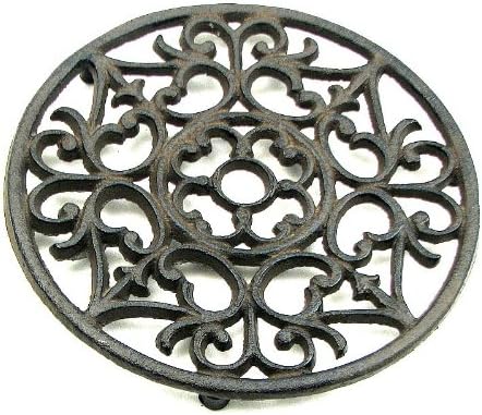 Cast Iron Ornate Trivet