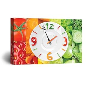 Funny Colorful Fruits Print