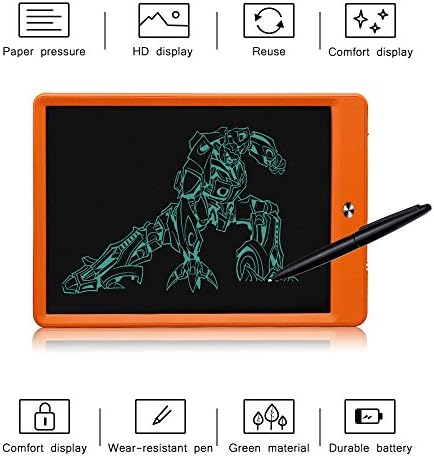 LCD Writing Tablet LCD Board Writing pad Writing Tablets for Kids 10 inch Drawing Board Doodle Pad Writing Board Kids Tablet Kids Doodle pad White Board Fridge Magnet Notepad Back School GiftLCD Writi