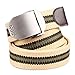 ALAIX Men's Military Style Tactical Canvas Web Belt 1.5'' Adjustable One Size