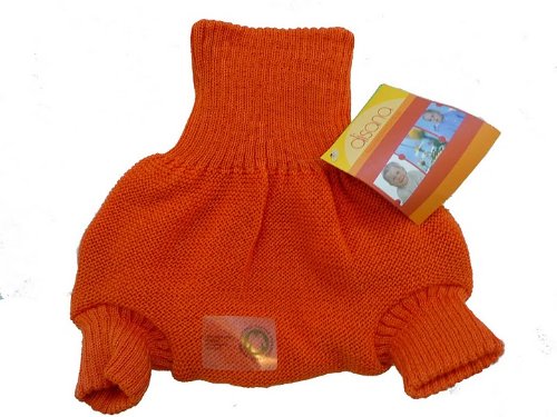 Disana Organic Merino Wool Cover-Orange-98/104 (2-3T)