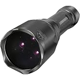 LUMENSHOOTER S3 365nm UV Flashlight with 3 LEDs | Powerful Blacklight, Pet Urine Detection, Resin Curing, Rocks, Scorpion