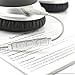 GEEKRIA Audio Cable with Mic Compatible with Bose Around-Ear AE2, AE2i, AE2w Cable, 2.5mm Aux Replacement Stereo Cord with Inline Microphone and Volume Control (5.6 ft/1.7 m)