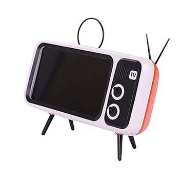 Fifijuanc Tragbare Bluetooth Lautsprecher Mini Retro Tv Handy