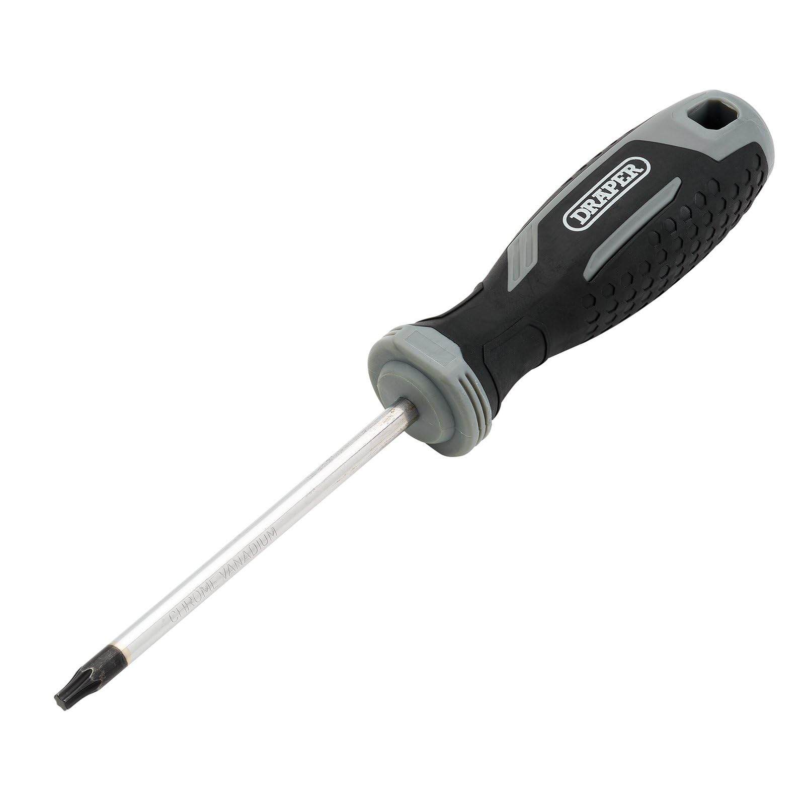 Draper TX-Star Soft Grip Screwdriver, T25 x 100mm - 13403 - Magnetic Tip, CRV Blade
