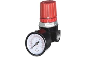 PAOSDKSUI Pressure Regulator AB-9051114 for Bostitch Husky Hitachi and Craftsman Senco Air Compressor Systems, Adjustable Control Valve Replacement