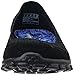 Skechers Sport Women's Ezflex 2 Flighty Flat, Black Flighty, 10 M US
