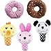 HTKJ Squeaky Dog Toys for Small Medium Dogs, Variety Pack of 5 Puppy Dog Toys