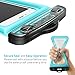Waterproof Case, 4 Pack Veckle Floating Waterproof Phone Pouch Universal TPU Clear Phone Beach Bag Water Proof Dry Bag for iPhone X XR Xs Max 8 7 6 Plus, Samsung Galaxy, Black White Blue Pink