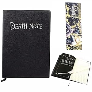 Death Note Notebook met Feather Pen, Fashion Anime Theme Death Note Cosplay Notebook, Beste cadeaus voor cosplay…