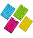 Blue Ele Ice Packs for Lunch Boxes, Lunch Bags & Coolers - Pack of 4 Reusable, Long-Lasting, Slim & Lightweight Freezer Packs – Fun & Colorful Cool Packs for Kids - 6.26 x 4.33 x 0.59 Inches, by