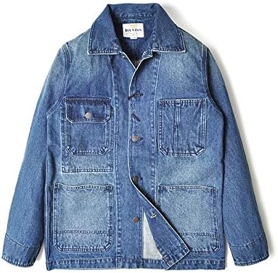 Amazon Houston ヒューストン カバーオール メンズ 大きいサイズ デニム M Xl L Vintage コート ジャケット 通販