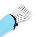 Tebery 5 Pack Extra Strong Stainless Steel Sporks with Blue Case, Spoon, Fork & Knife Combo Utensil Excellent for Outdoor Activities