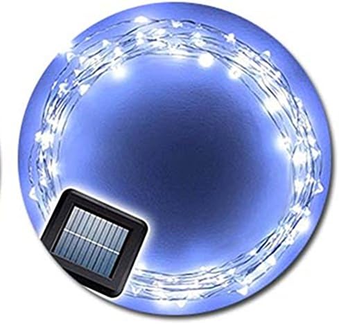 Solar String Lights,Aufitker 33ft/10m 100 LEDs String Lights, Copper Wire Light Waterproof Solar Fairy String Lights for Outdoor Landscape Patio Garden Camping Christmas Party Wedding (White)