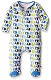 Zutano Baby Elephants Footie, Enzo, 6 Months