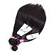 CHEEON 8A Malaysian Virgin Hair Straight 3 Bundles Deals 100% Unprocessed Human Hair Bundles Weave 300g Natural Black Can be Dyed