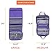 Lilliput Hanging Toiletry Bag Hanging Makeup Organizer for Cosmetics, Toiletries & Travel Accessories