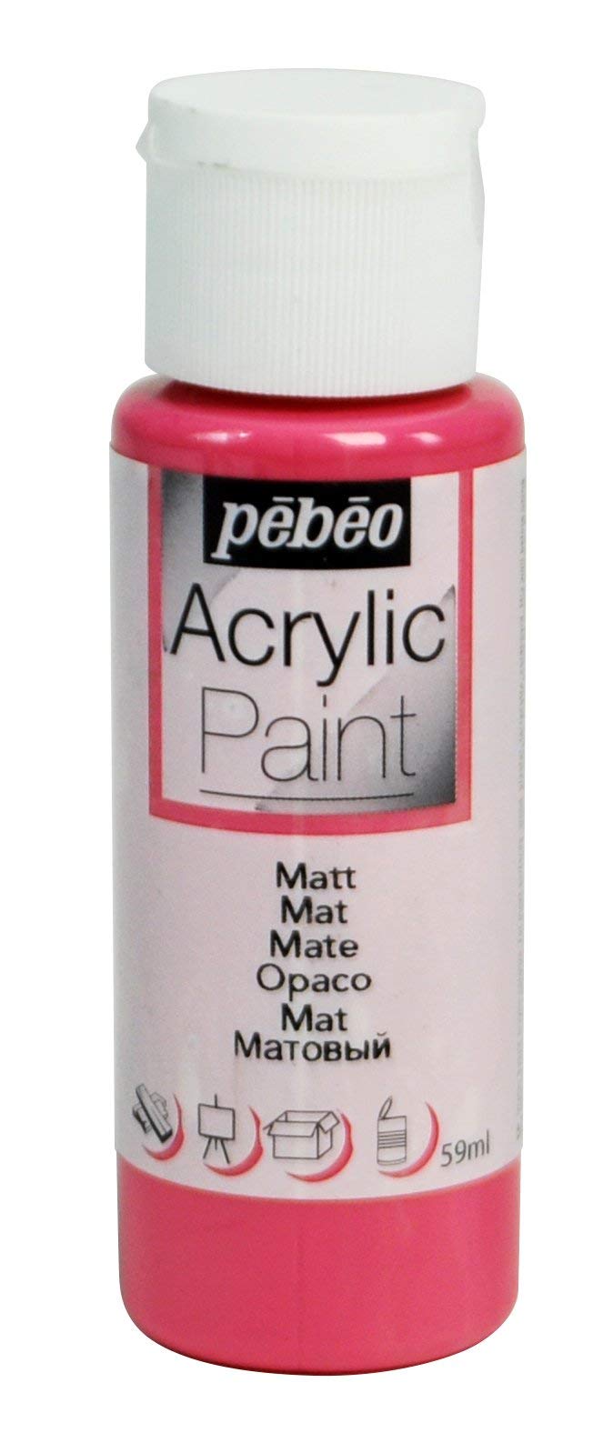 PEBEO Acrylic 59ML MATT Fushia, 59 ml,097811