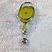 Blovess? Pack of 5 Different Colors Translucent Retractable Carabiner Reels for ID Badge Holders, Key Cards and ID Cards,Assorted Colors