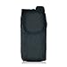Turtleback Belt Clip Holster Case Fits Sonim XP6 Nylon Vertical Heavy Duty Black Nylon Pouch