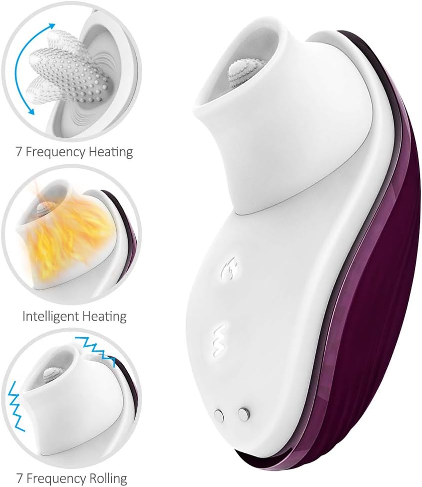 Clitorial stimulating with 10 Suction Modes +10 Vibration Pattern stimulating Toy for Female,can USB Rechargeable Waterproof G Spots masseger for Women Suction 100% Secret Packing