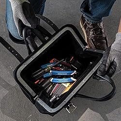 Klein Tools 510212BLK Heavy Duty Black Canvas Tool