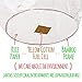 Sky High  Fully assembled and Fully biodegradable Chinese lanterns, 20-pack, white