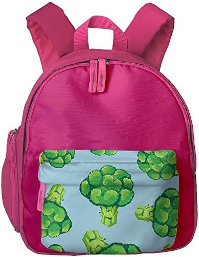 Broccoli Colortone Children Backpacks Lightweight Floral Print Travel Bag