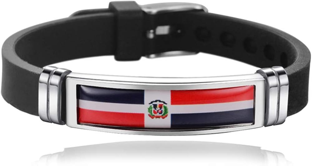 National Flag Style Bracelet Creative Dominican Travel
