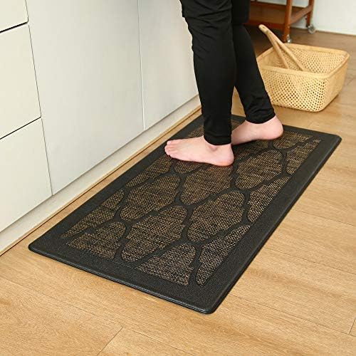Deluxe AntiFatigue Kitchen Mats 39"x20" Oil and Stain Resistant with