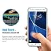 [ 2 Pack ] DONWELL Galaxy J7 2017 Tempered Glass Screen Protector Friendly Bubble Free Ultra Slim Thin Anti Scratch Cover for Samsung Galaxy J7 Sky pro / J7 V / J7 Perx/SM-J730F 5.5