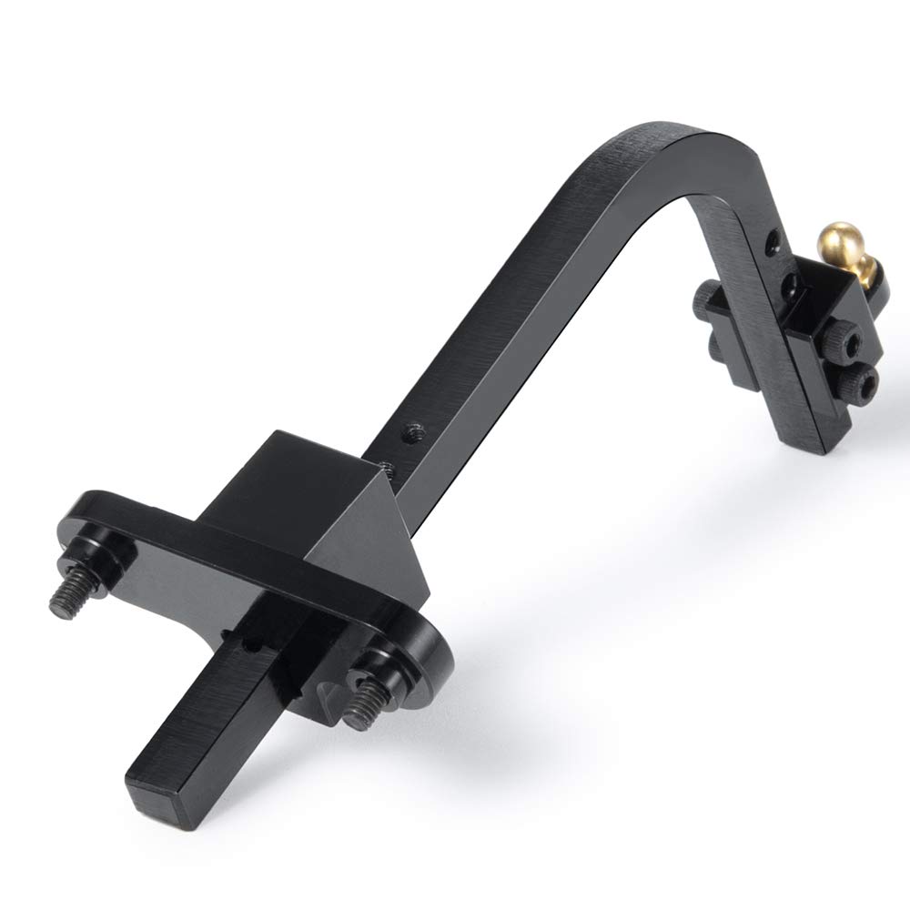 AXspeed Metal Aluminum Adjustable Tow Trailer Hitch for 1/10 RC Crawler Axial SCX10 Upgrades Parts
