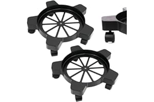 CNQLIS 5 Gallon Heavy Duty Drum Dolly with 5 Swivel Wheel Casters 77 Pound Capacity Drum CartAnti-Tipping for Flower Pots and