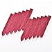Mudder 12 Pieces Antique Sealing Wax Sticks with Wick for Retro Vintage Wax Seal Stamp (Wine Red)