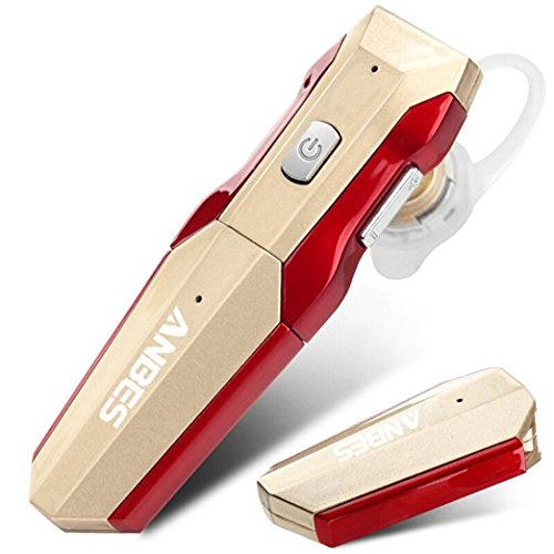 Anbes Ultralight Bluetooth Headsets Bluetooth 4.1 Wireless Stereo